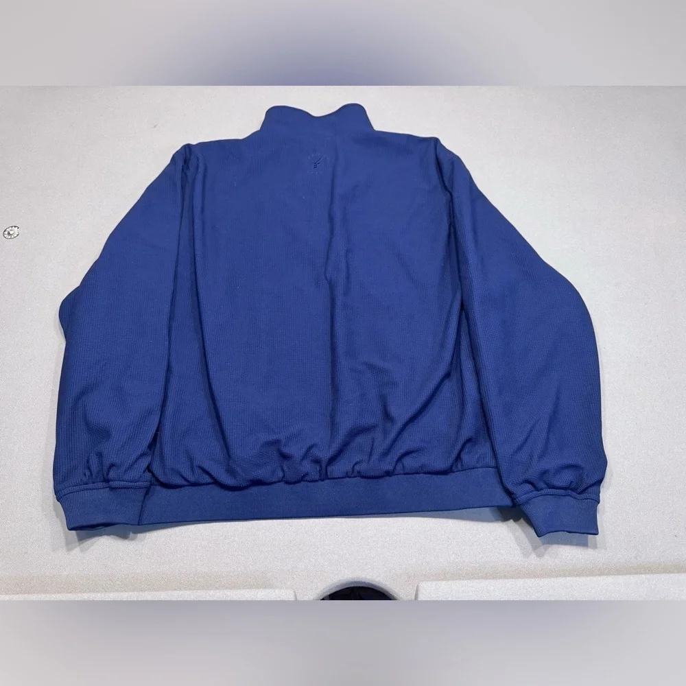 Vintage Navy Golf Windbreaker Jacket for All-Weather Comfort